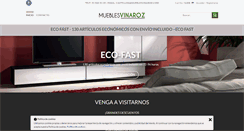 Desktop Screenshot of mueblesvinaroz.com