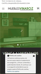 Mobile Screenshot of mueblesvinaroz.com